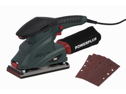 PowerPlus POWP5020 Vibrační bruska 250W, 5x brusný papír