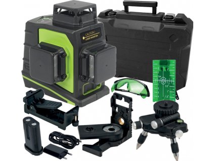 Strend Pro Industrial GF360G, 3D, zelený paprsek,samonivelace,exteriér,30/50m, kufr