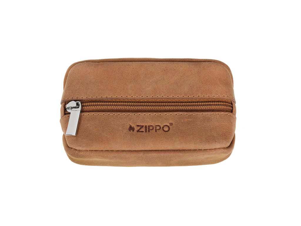 44201 Kožené pouzdro na mince Zippo Vintage