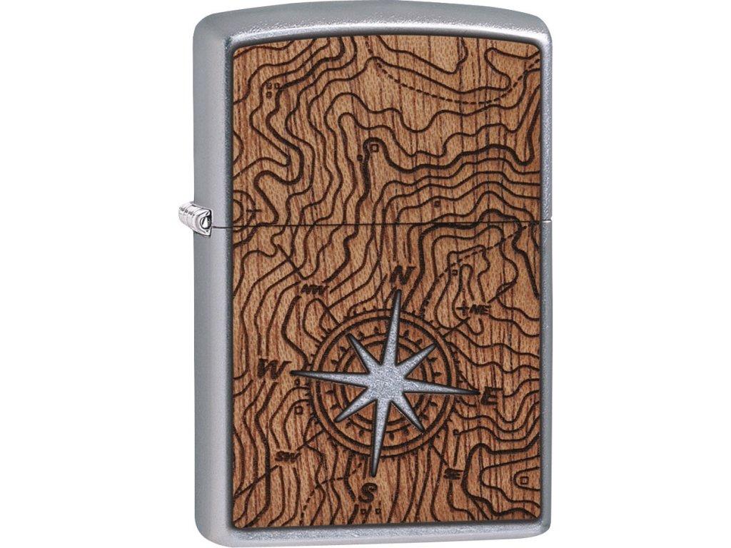 Zippo 25522 Woodchuck USA Compass