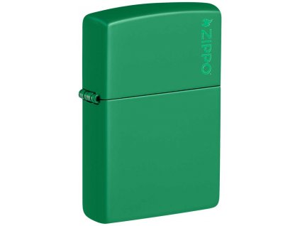 Zapalovač Zippo 26107 Grass Green Matte Zippo Logo