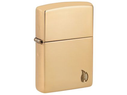 Zippo 24016 Armor® High Polish Brass Flame Design