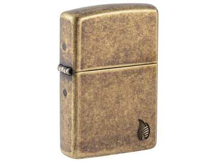 Zippo 29006 Armor® Antique Brass Flame Design