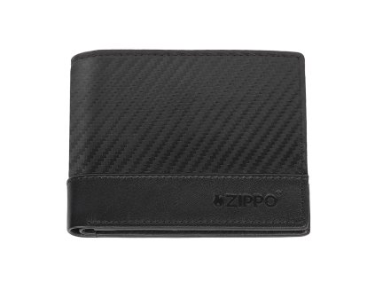 44188 Kožená peněženka Zippo Carbon