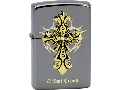 Zapalovač Zippo 28160 Tribal Cross Emblem