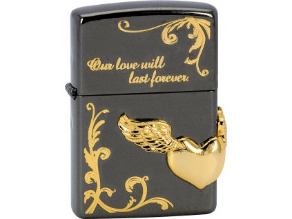 Zapalovač Zippo 28185 Wing heart Type