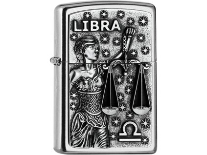 Zippo zapalovač 25550 Libra Zodiac Emblem