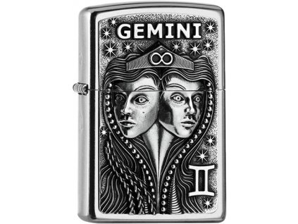 Zippo zapalovač 25551 Gemini Zodiac Emblem