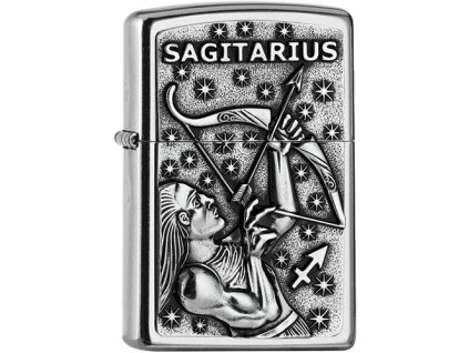 Zippo zapalovač 25553 Sagittarius Zodiac Emblem