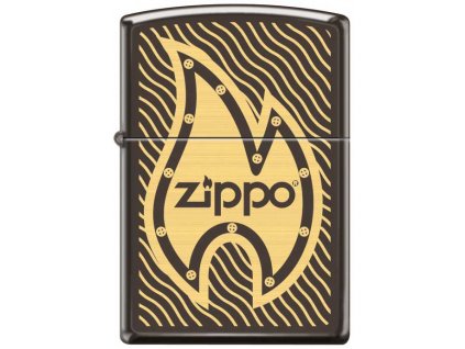 26940 Zippo Bolted Flame