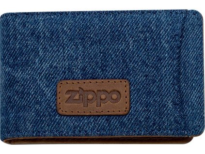 44161 Kožené pouzdro na kreditní karty Zippo