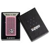 Zapalovač Zippo 26164 Checkered Skull Design - balení