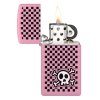 Zapalovač Zippo 26164 Checkered Skull Design