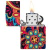 Zippo 66008 Flower Power Design