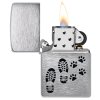 Zippo 21971 Footprints Design