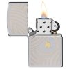 Zippo 22112 Flame and Circles Design