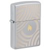 Zippo 22112 Flame and Circles Design