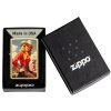 Zapalovač Zippo 23014 Zippo Rancher Design s povrchem Street Brass.