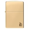 Zippo 24016 Armor® High Polish Brass Flame Design