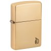 Zippo 24016 Armor® High Polish Brass Flame Design