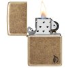 Zippo 29006 Armor® Antique Brass Flame Design