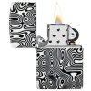Zippo 66028 Glowing Swirls Design