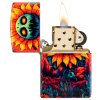 Zippo 66037 Spooky Sunflower Design