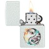 Zippo 66042 Floral Yin and Yang Design