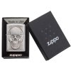 Zippo 21972 Skull with Brain Surprise