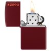 Zapalovač Zippo 66083 Merlot Zippo Logo