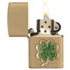 Zippo 23158 Shamrock otevřený