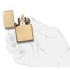 Zippo 24001 Solid Brass