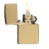 Zippo 24002 High Polish Brass otevřený