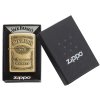 Zippo 24146 Jack Daniel’s® Label - Brass Emblem - balení
