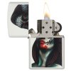 Zippo 26010 Day of the Dead Lady Tattoo otevřený