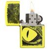 Zippo 26019 Alligator Green otevřený