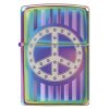 Zippo 26025 Rivet Peace Sign