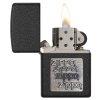 Zippo 26080 Zippo Brass Emblem otevřený