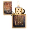 Zippo 23163 Rusty Plate Design