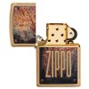 Zippo 23163 Rusty Plate Design