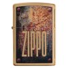 Zippo 23163 Rusty Plate Design