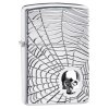 Zapalovač Zippo 22070 Spider Web Skull Design