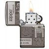 Zippo 25528 Zippo Newsprint Design