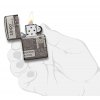 Zippo 25528 Zippo Newsprint Design