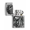 Zippo 25545 Leo Zodiac Emblem - otevřený