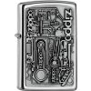 Zippo zapalovač 25557 Motor Parts Emblem 3D
