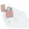 Zippo 26908 High Polish Rose Gold Zippo Logo
