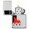 22091 600 Millionth Zippo Lighter Collectible - otevřený
