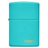 Zippo 26952 Flat Turquoise Zippo Logo