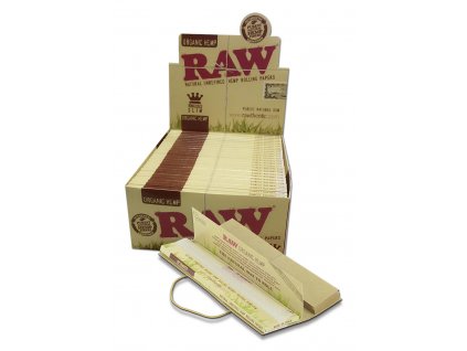 RAW Konopné papírky Organic Hemp (KS)+filtry